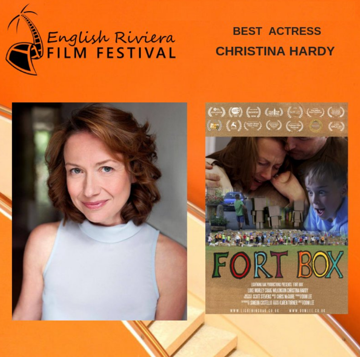 CHRISTINA HARDY WINS BEST ACTRESS AWARD AT RIVIERA FILM FESTIVAL